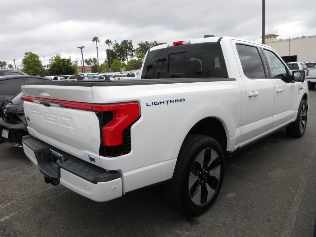 Certified 2023 Ford F150 Lightning Platinum AWD/4WD image 3