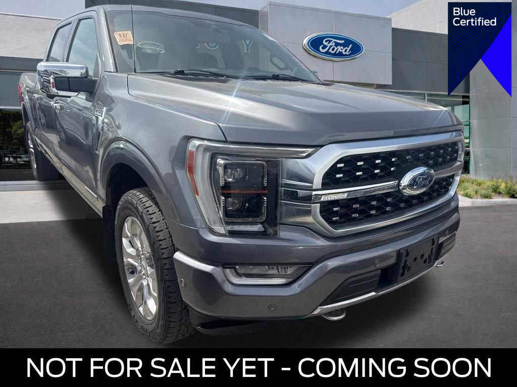 Certified 2021 Ford F150 Platinum w/ Equipment Group 701A High