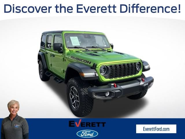 Used 2025 Jeep Wrangler Unlimited Rubicon w/ Convenience Group AWD/4WD image 1