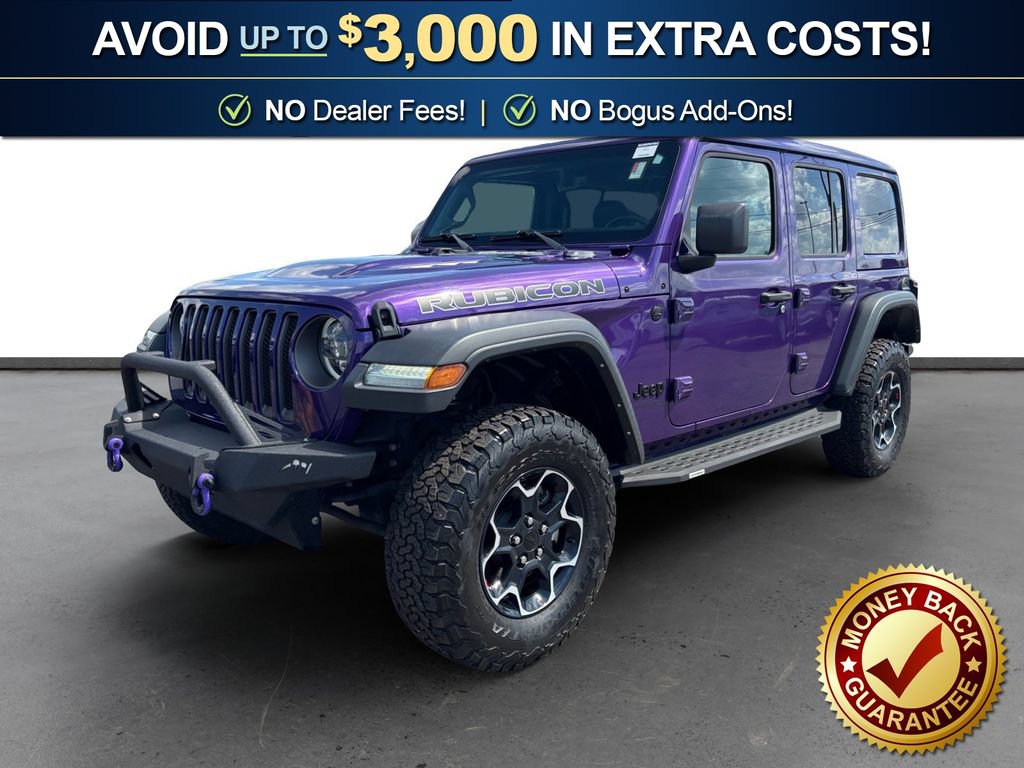 Used 2023 Jeep Wrangler Unlimited Rubicon w/ LED Lighting Group