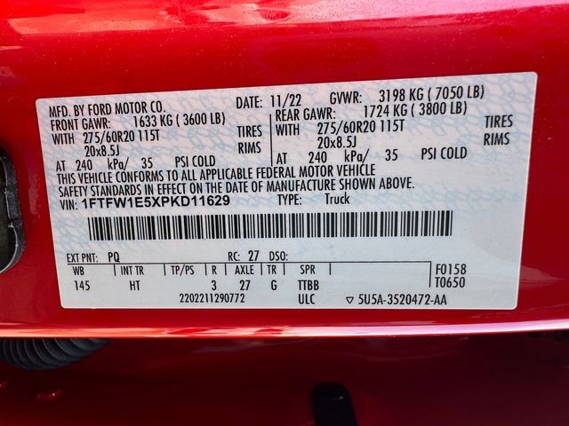 Certified 2023 Ford F150 Lariat AWD/4WD image 32