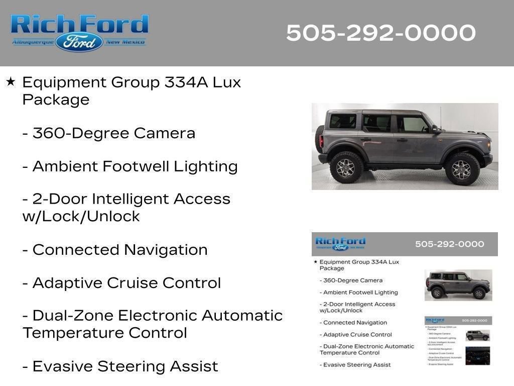 Certified 2025 Ford Bronco Badlands AWD/4WD image 18