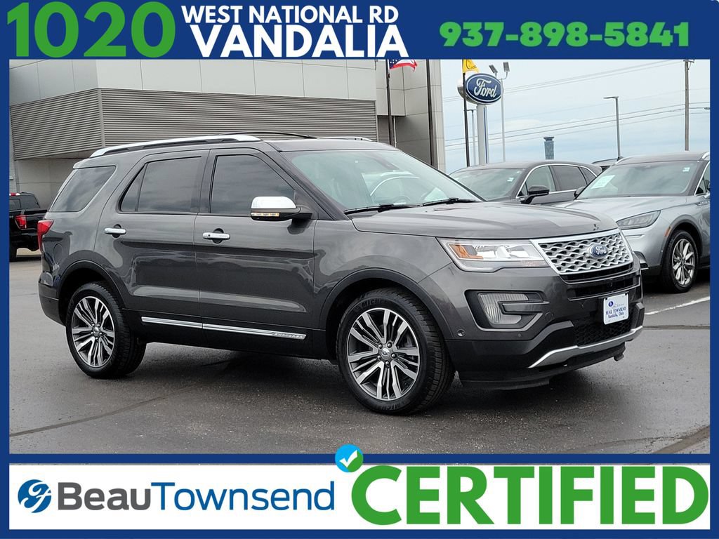 Certified 2017 Ford Explorer Platinum AWD/4WD 360° Tour