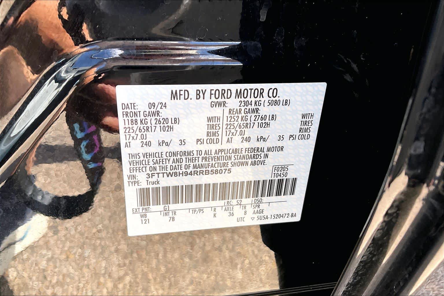 Certified 2024 Ford Maverick XLT FWD image 32