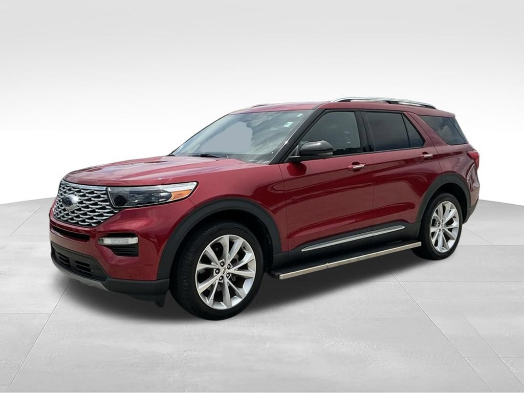 Certified 2023 Ford Explorer Platinum w/ Technology Package AWD/4WD image 2