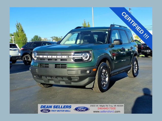 Certified 2024 Ford Bronco Sport Big Bend w/ Convenience Package