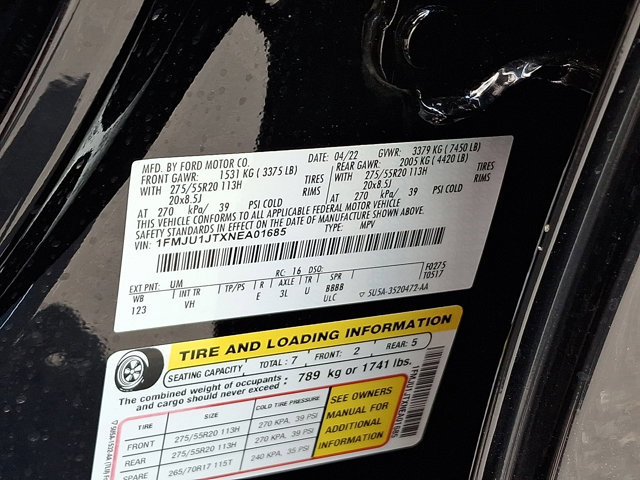 Certified 2022 Ford Expedition XLT AWD/4WD image 29