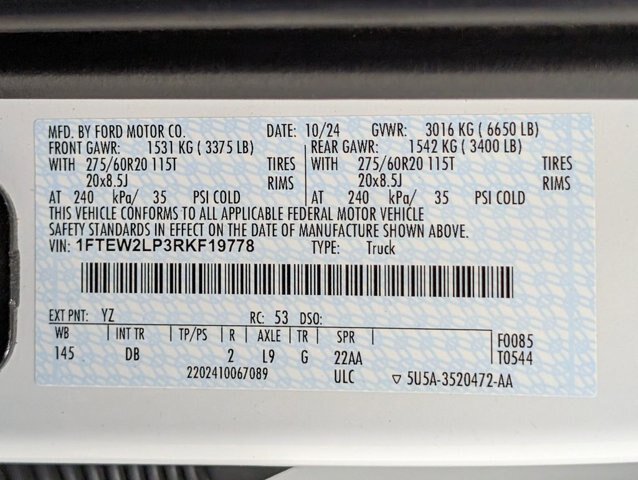Certified 2024 Ford F150 STX AWD/4WD image 26
