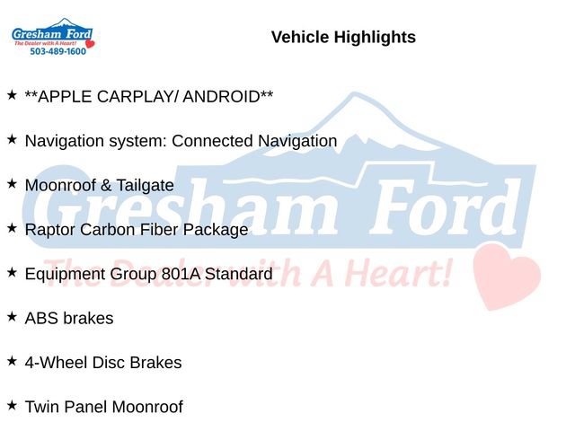 Certified 2023 Ford F150 Raptor w/ Raptor Carbon Fiber Package AWD/4WD image 10