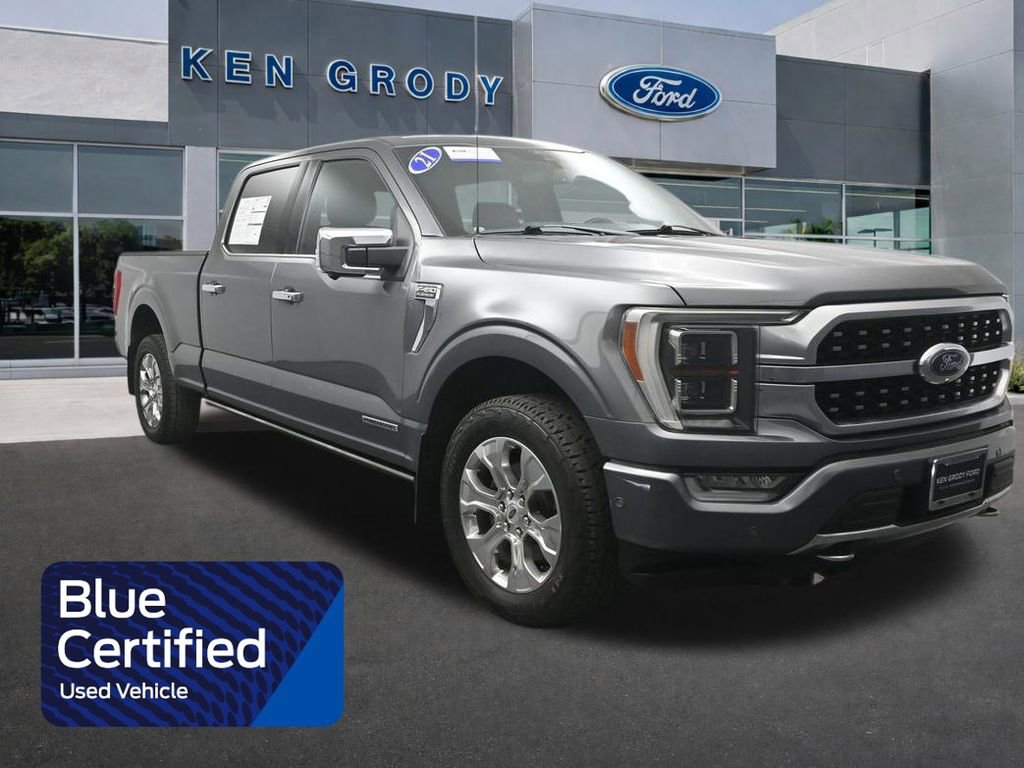 Certified 2021 Ford F150 Platinum w/ Equipment Group 701A High