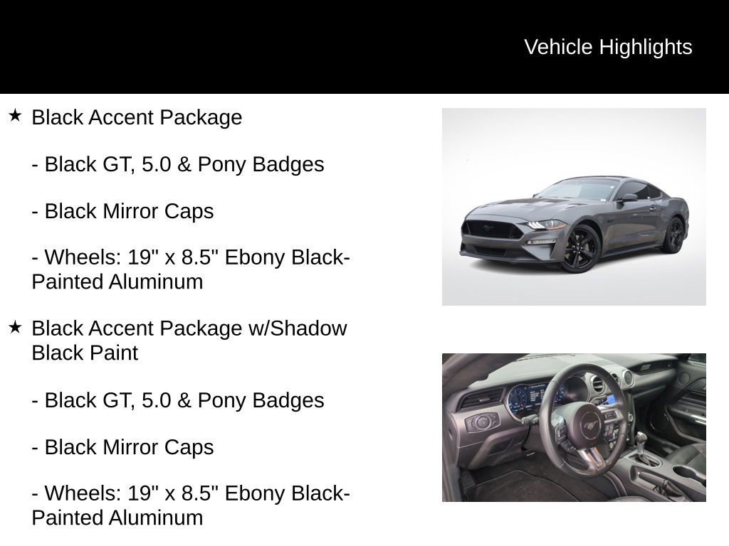 Certified 2021 Ford Mustang GT Premium w/ Equipment Group 401A image 11