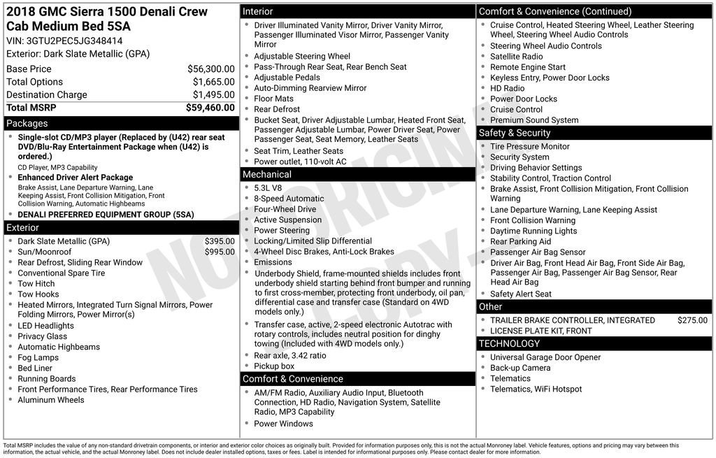 Used 2018 GMC Sierra 1500 Denali image 33