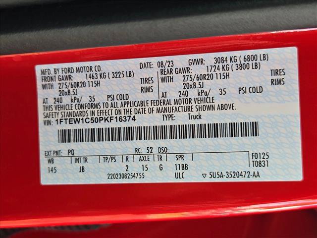 Certified 2023 Ford F150 XL w/ STX Appearance Package RWD image 25