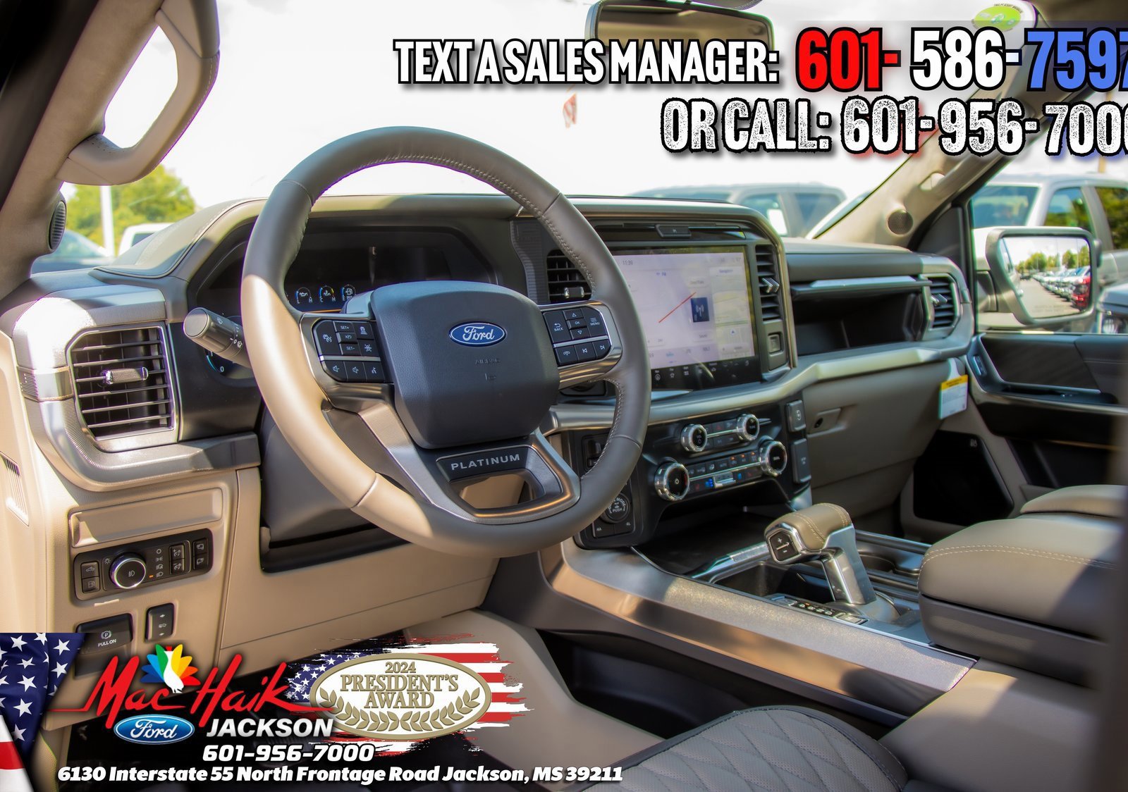 Certified 2025 Ford F150 Platinum w/ Equipment Group 703A Plus image 12