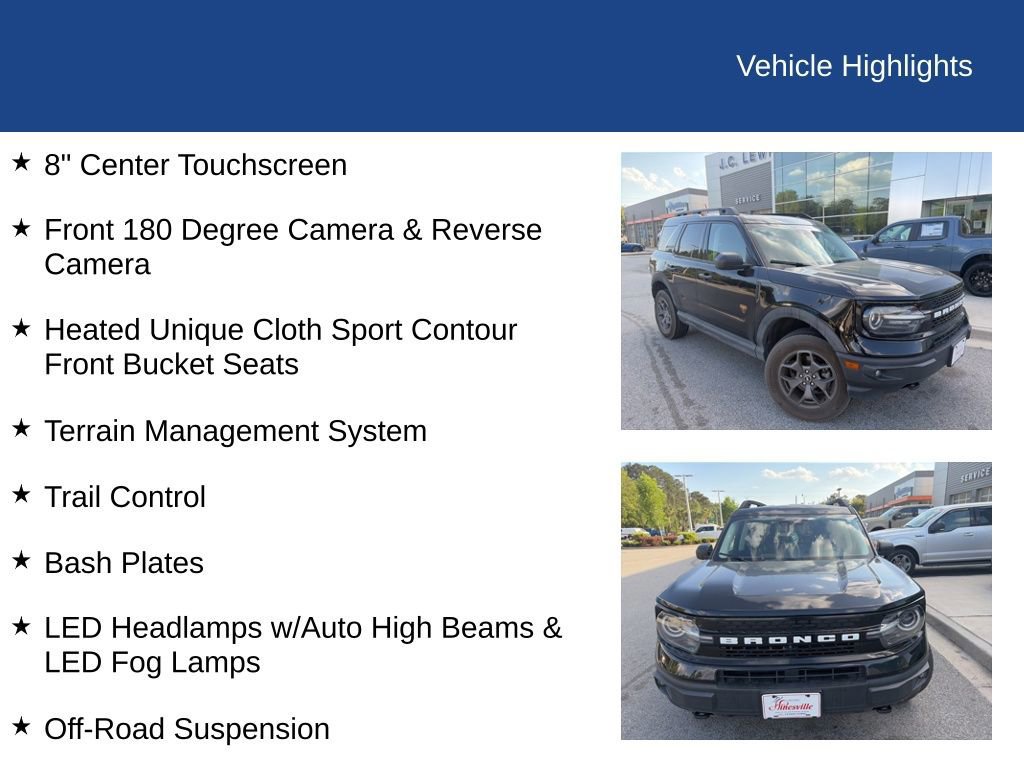 Certified 2021 Ford Bronco Sport Badlands AWD/4WD image 5