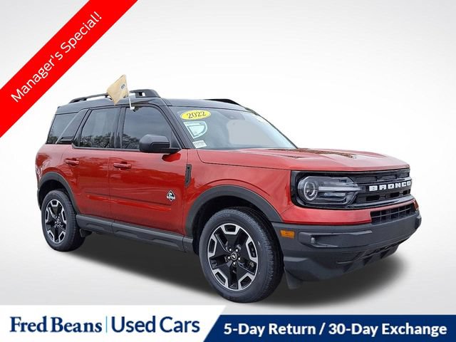 Certified 2022 Ford Bronco Sport Outer Banks w/ Tech Package