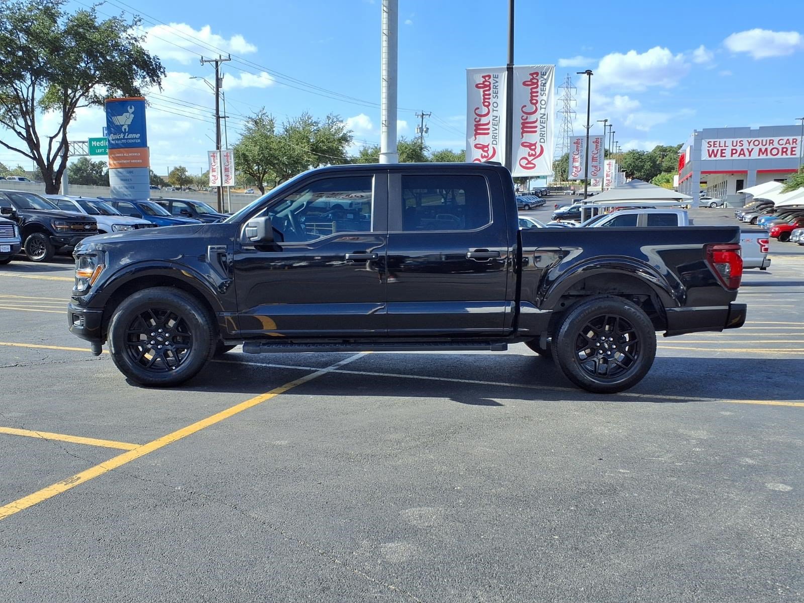 Certified 2025 Ford F150 STX w/ STX Black Appearance Package RWD image 8