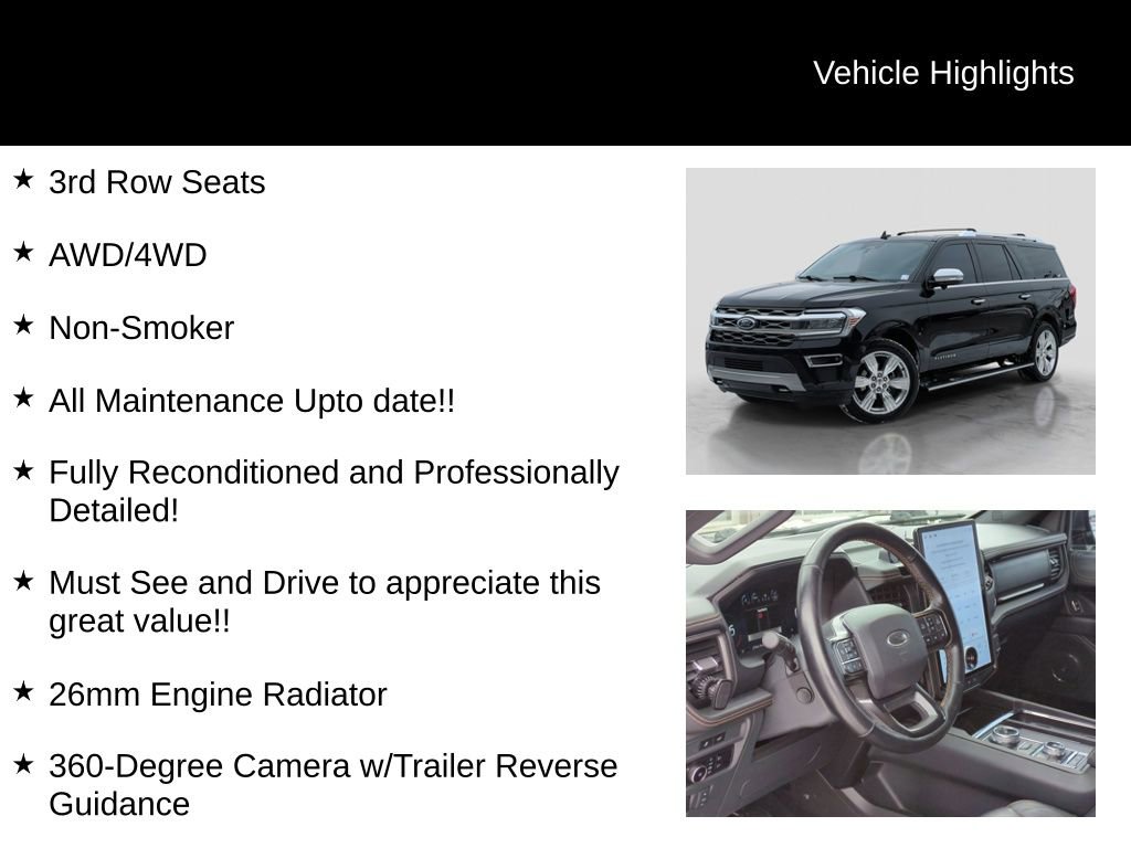 Certified 2023 Ford Expedition Max Platinum image 21