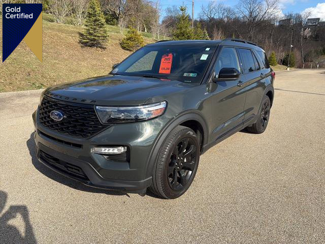Certified 2022 Ford Explorer ST-Line w/ Class IV Trailer Tow Package image 1