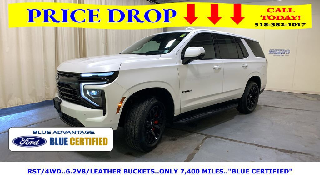 Used 2025 Chevrolet Tahoe RST w/ RST Performance Edition image 2
