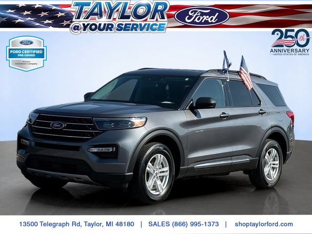 Certified 2023 Ford Explorer XLT w/ Equipment Group 202A AWD/4WD image 1
