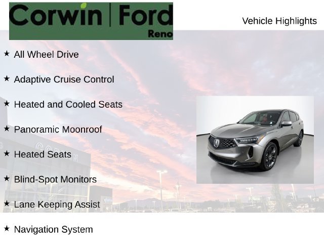 Used 2024 Acura RDX w/ Advance Package AWD/4WD image 7