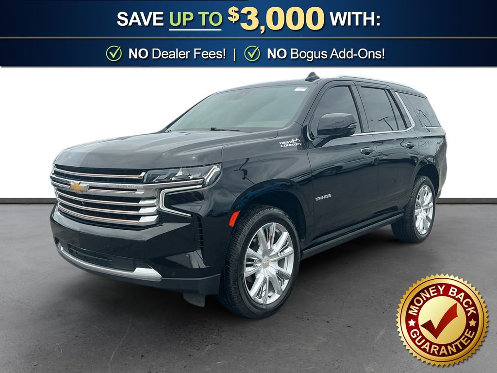 Used 2021 Chevrolet Tahoe High Country w/ Premium Package AWD/4WD image 1