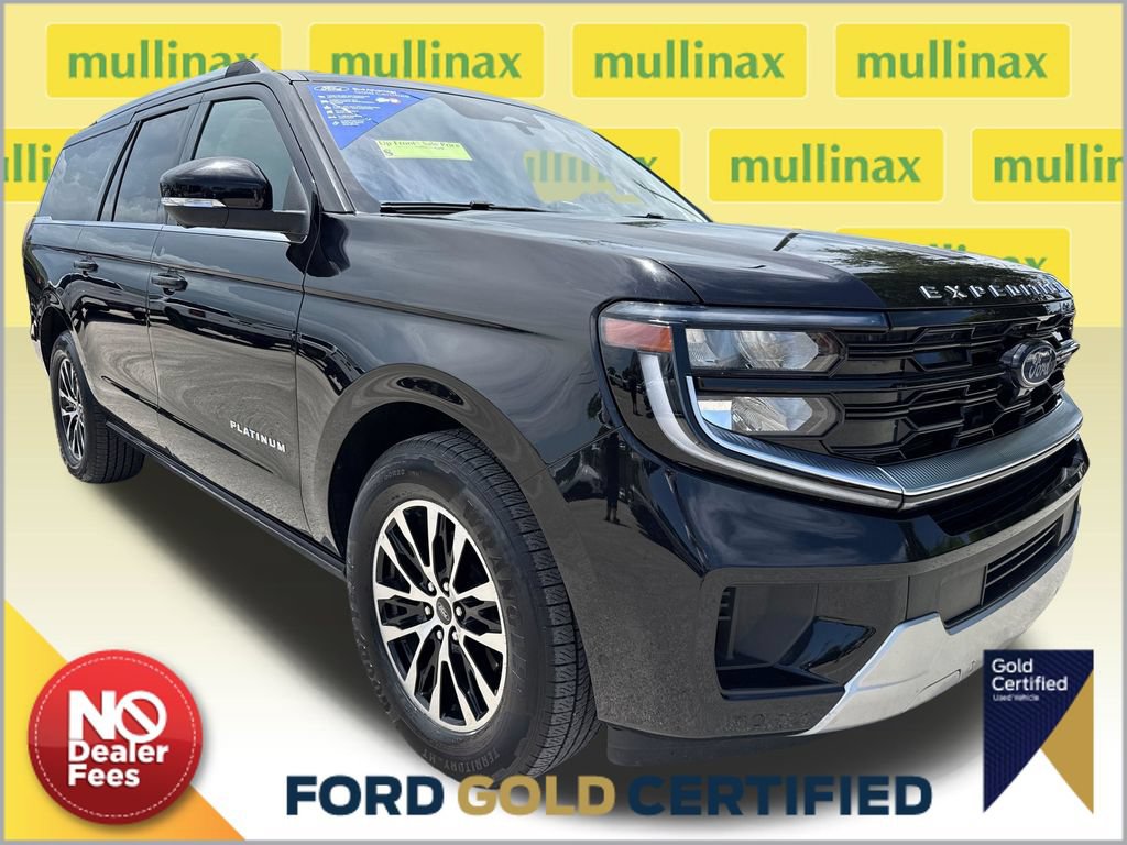 Certified 2025 Ford Expedition Max Platinum AWD/4WD 360° Tour