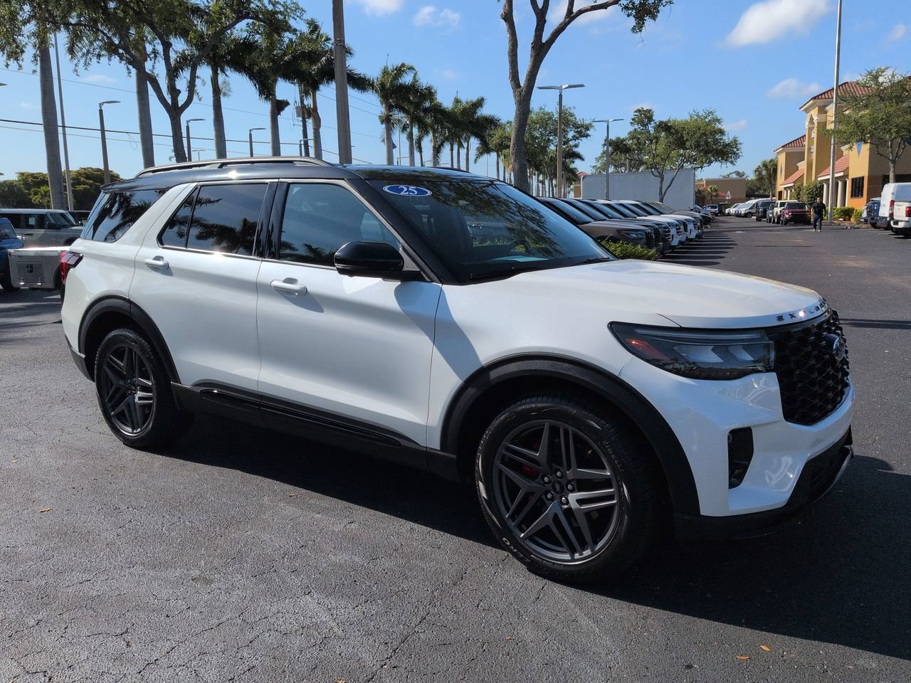 Certified 2025 Ford Explorer ST w/ Sun And Sound Package AWD/4WD image 2