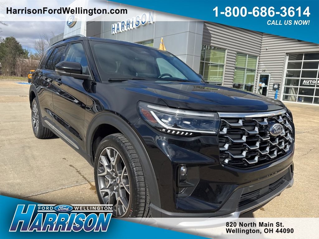 Certified 2025 Ford Explorer Platinum w/ Ultimate Package image 1