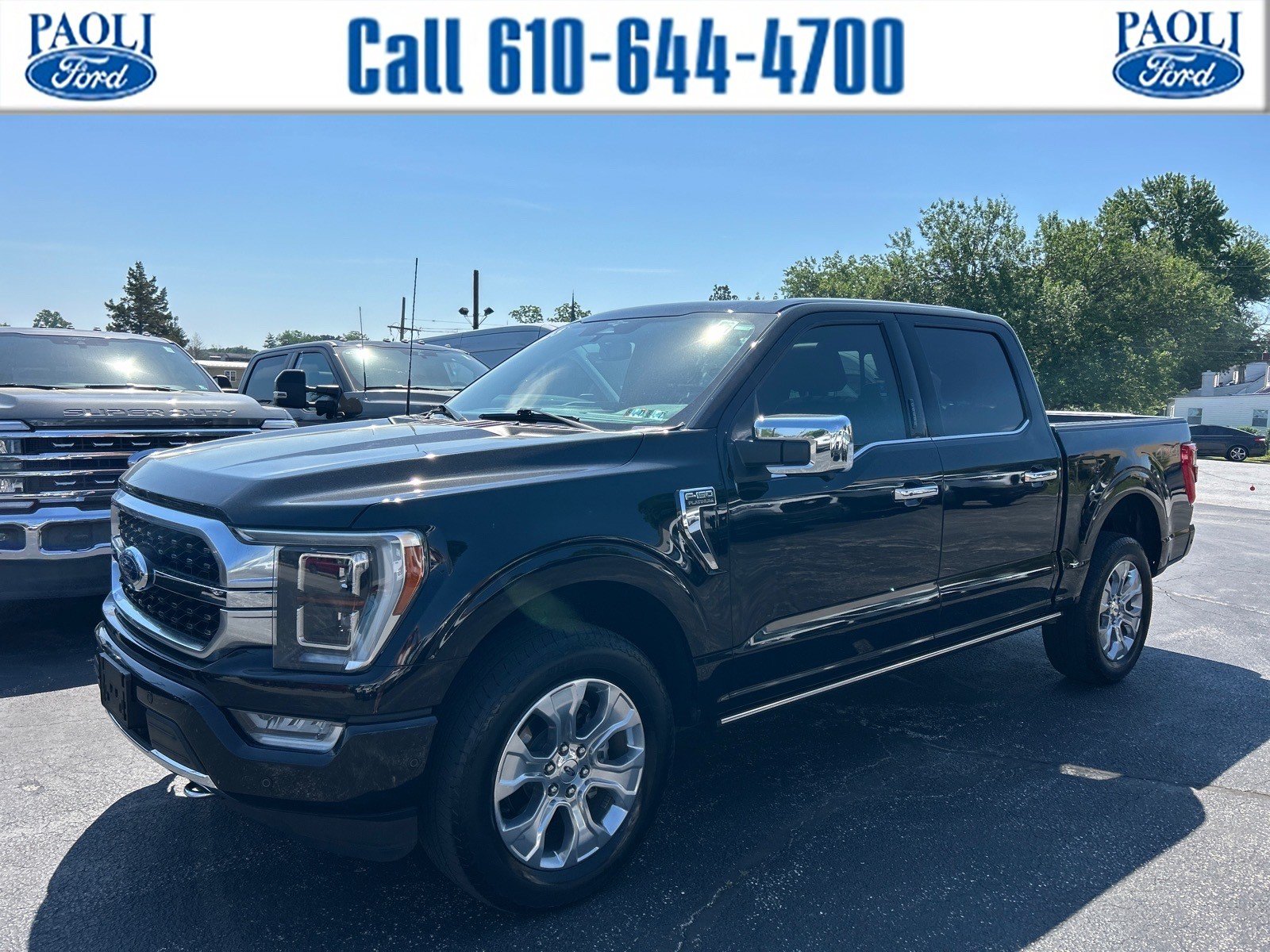 Certified 2023 Ford F150 Platinum w/ Equipment Group 701A High AWD/4WD image 1