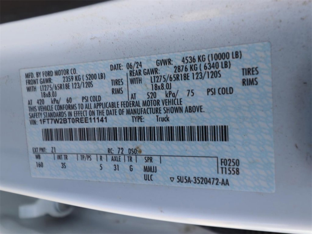 Certified 2024 Ford F250 XLT image 21