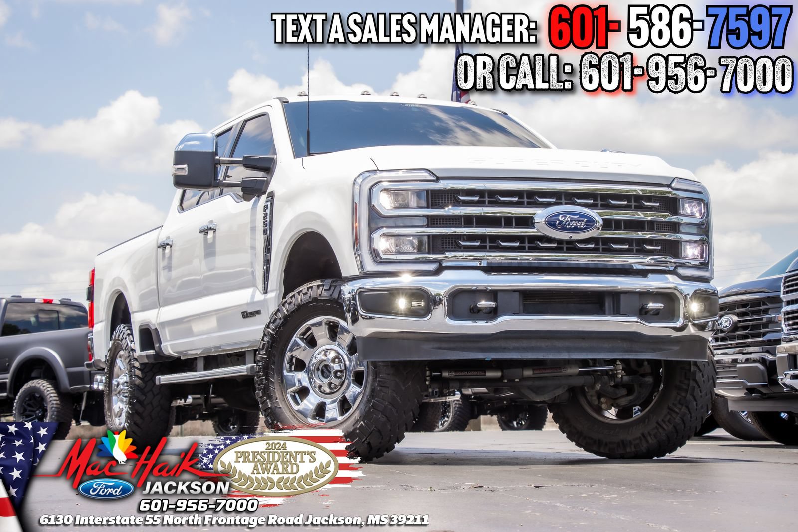 Certified 2024 Ford F250 Lariat w/ Chrome Package