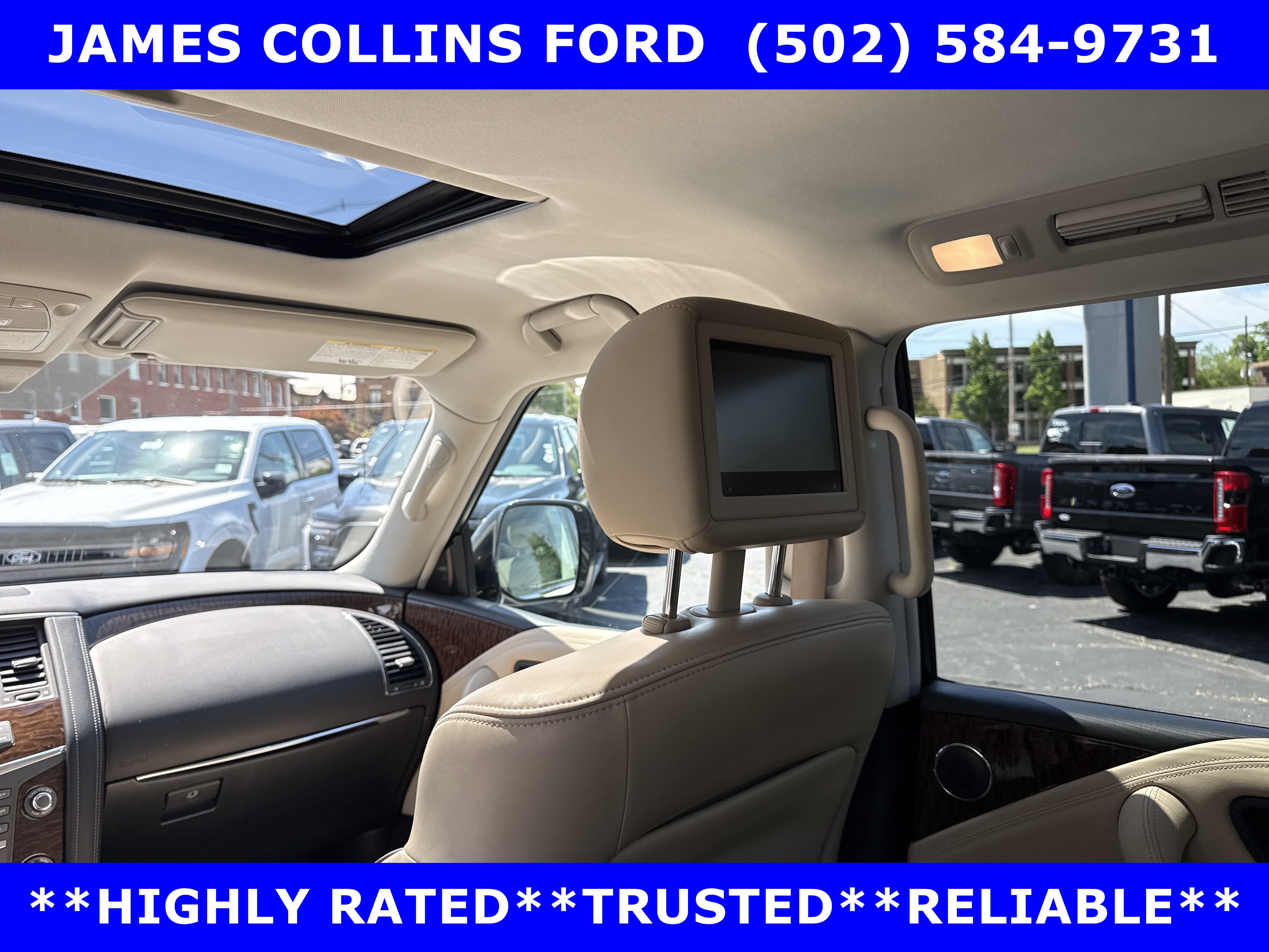 Used 2019 Nissan Armada Platinum w/ Captain's Chairs Package AWD/4WD image 20