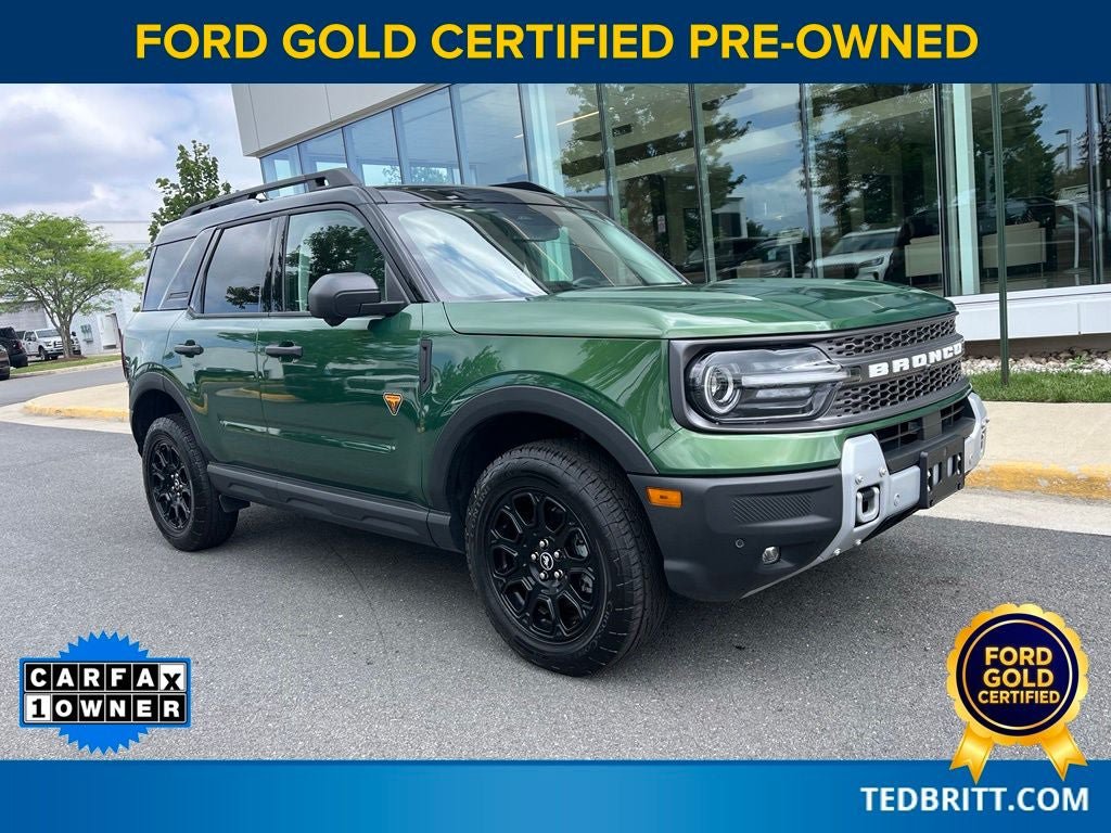 Certified 2025 Ford Bronco Sport Badlands