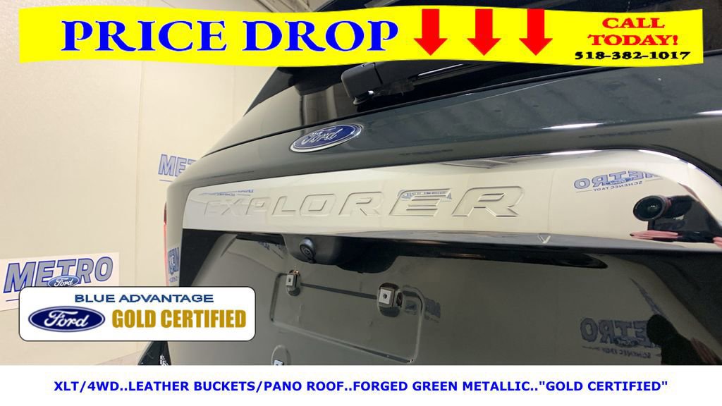 Certified 2022 Ford Explorer XLT w/ Equipment Group 202A image 20