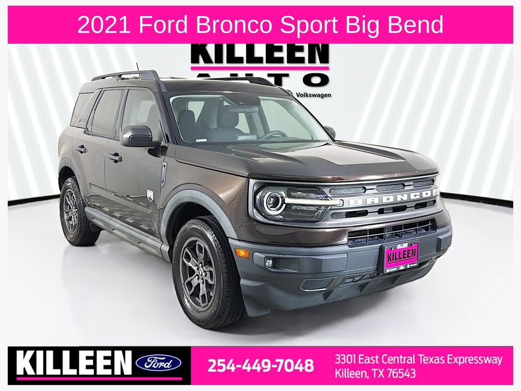 Certified 2021 Ford Bronco Sport Big Bend