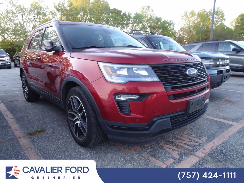 Certified 2019 Ford Explorer Sport w/ Equipment Group 401A