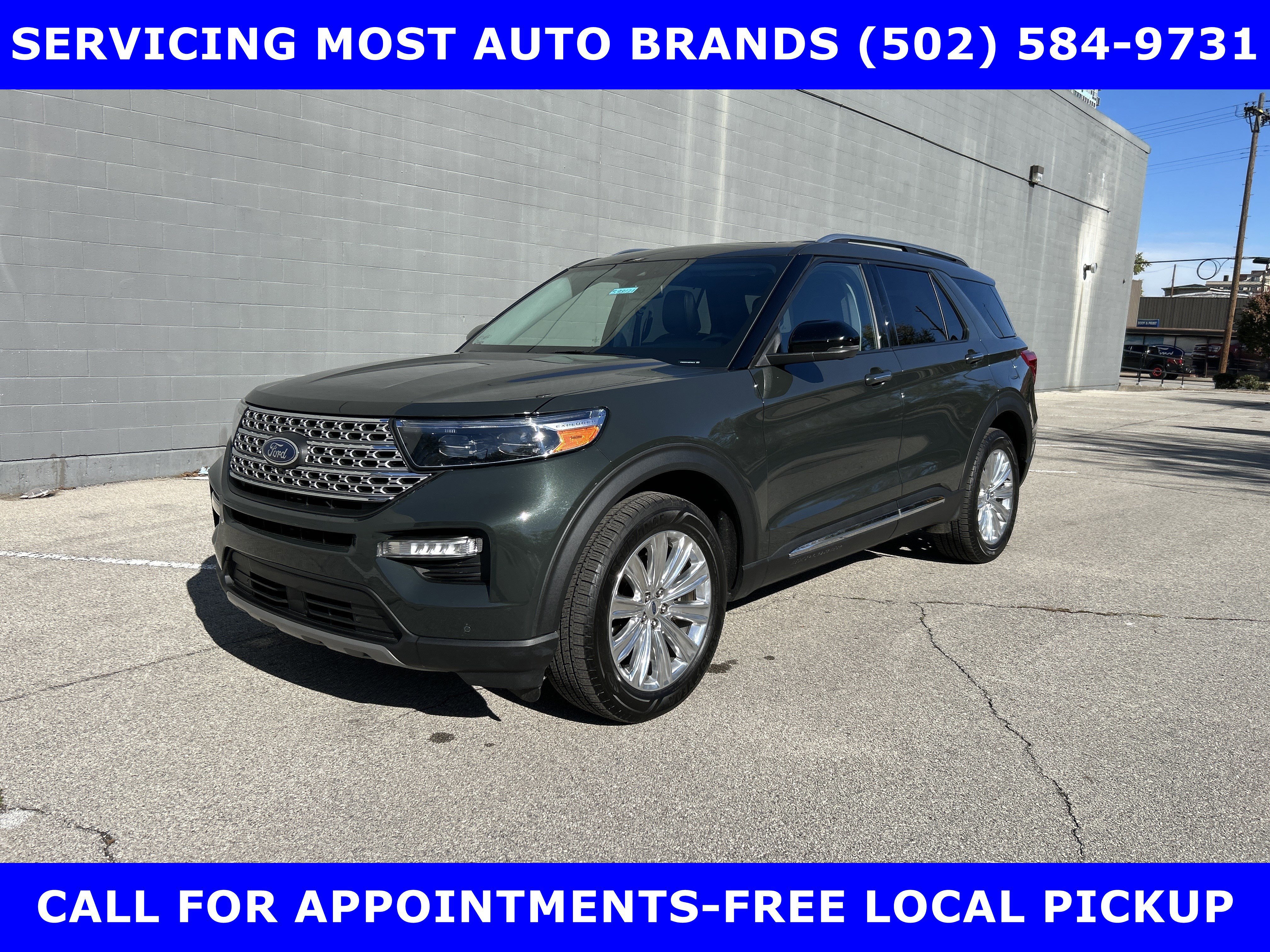 Certified 2022 Ford Explorer Limited w/ Equipment Group 301A