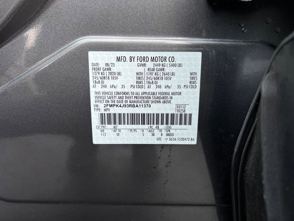 Certified 2024 Ford Edge SEL w/ Convenience Package image 32