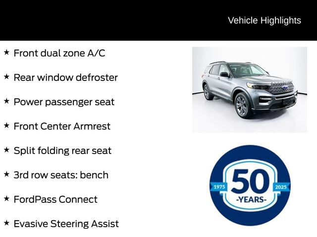 Certified 2024 Ford Explorer XLT w/ Equipment Group 202A AWD/4WD image 16