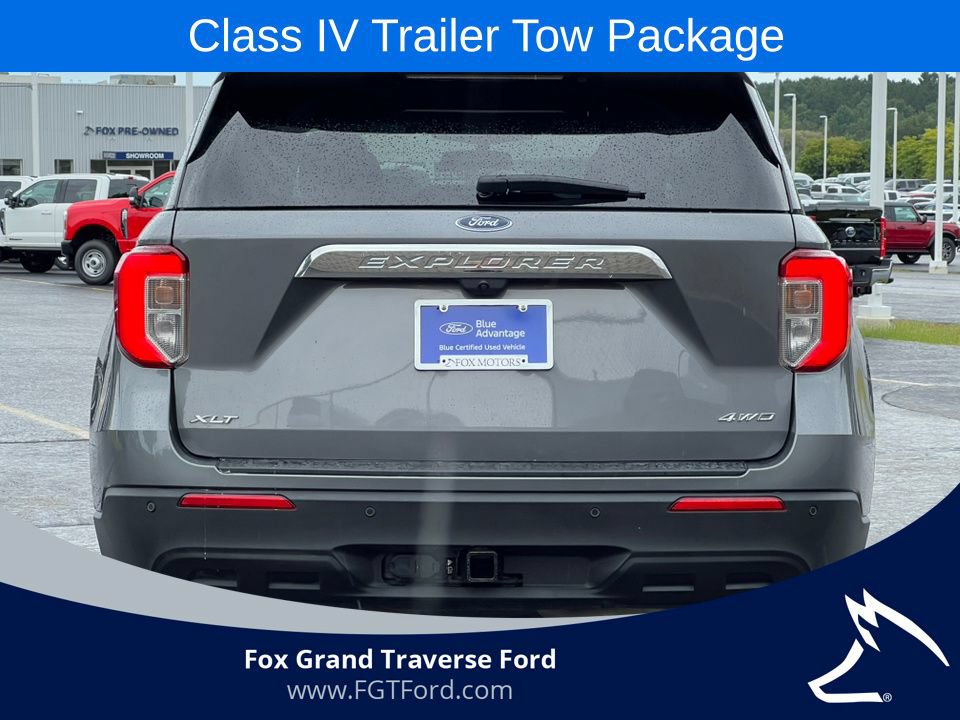 Certified 2023 Ford Explorer XLT w/ Class IV Trailer Tow Package AWD/4WD image 34