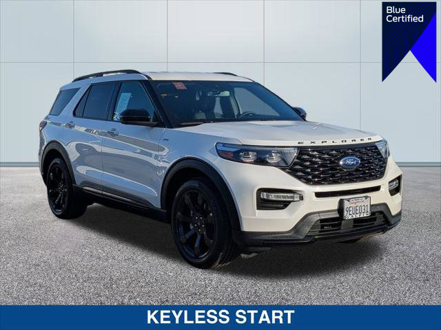 Certified 2023 Ford Explorer ST-Line w/ Class IV Trailer Tow Package