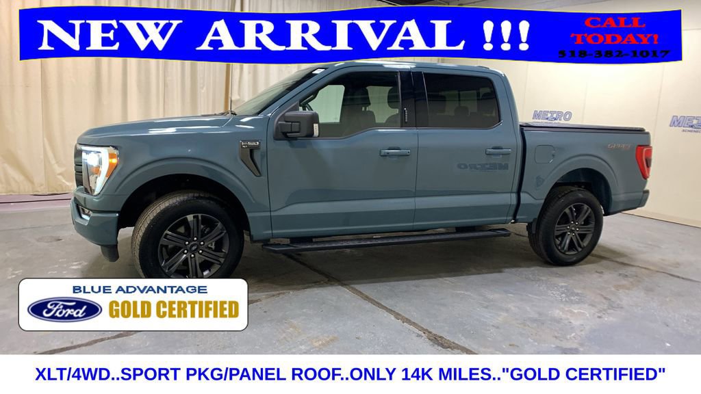 Certified 2023 Ford F150 XLT w/ Equipment Group 302A High image 3