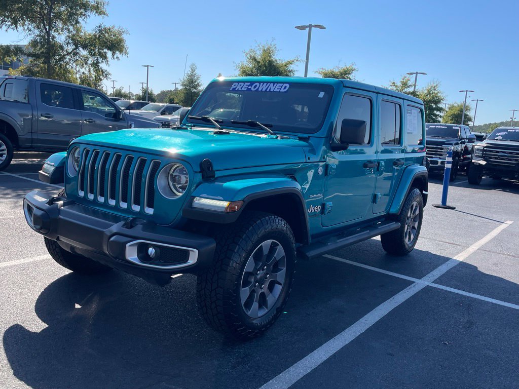 Used 2020 Jeep Wrangler Unlimited Sahara AWD/4WD image 3