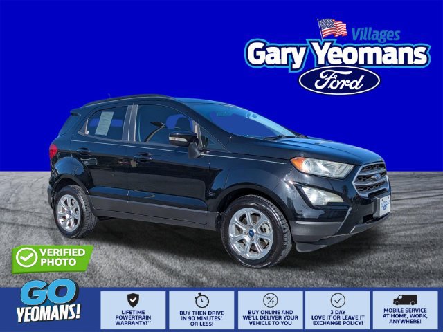 Certified 2020 Ford EcoSport SE