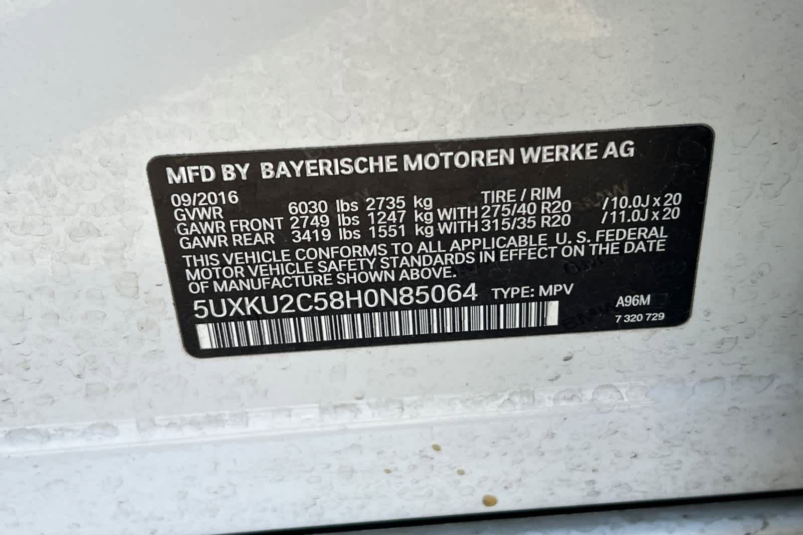 Used 2017 BMW X6 xDrive35i AWD/4WD image 30