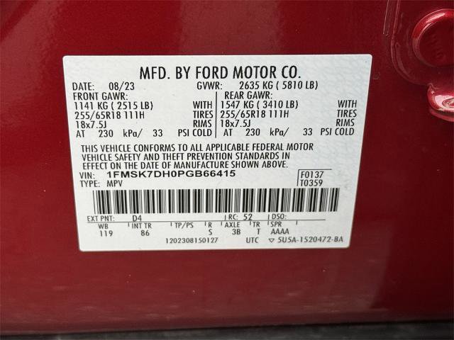 Certified 2023 Ford Explorer XLT image 12