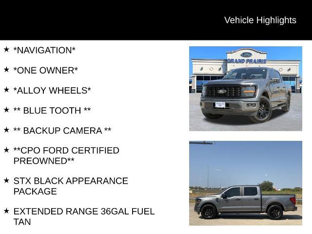 Certified 2025 Ford F150 STX w/ STX Black Appearance Package RWD image 4