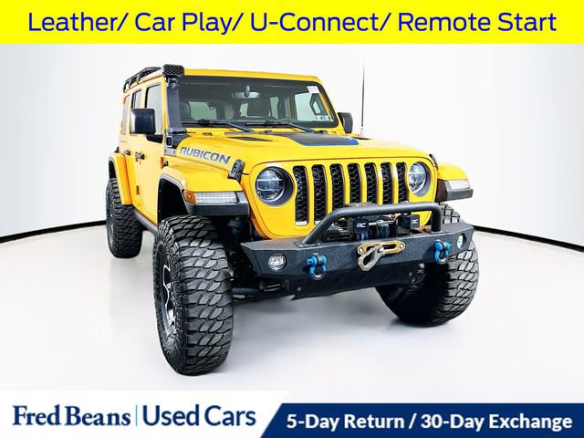 Used 2021 Jeep Wrangler Unlimited Rubicon 4xe image 1